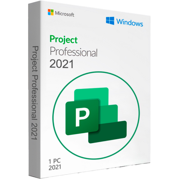 Microsoft Project Professional 2021 (1 PC)