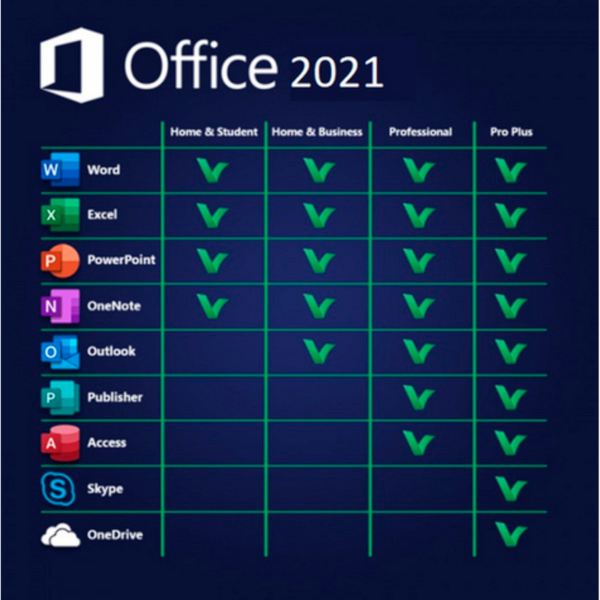 Microsoft Office Professional Plus 2021 (1 Device) - Image 2