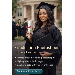 Graduation Photoshoot (Tertiary Graduates)