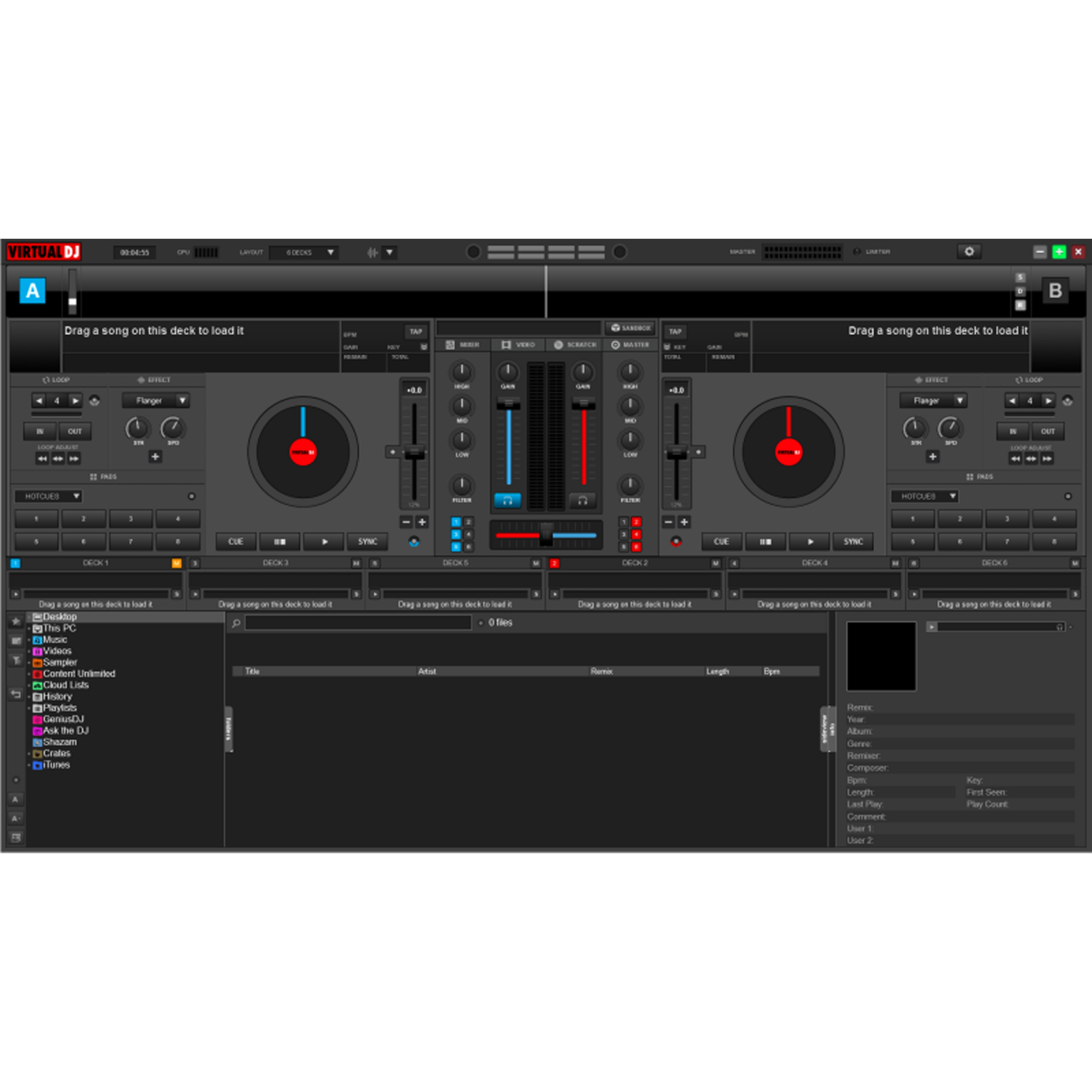 Virtual DJ and Karaoke Studio 8 (PC) (1 Device, Lifetime) | TrabsEnterprises Virtual DJ and Karaoke Studio 8 (PC) (1 Device, Lifetime)