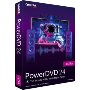 CyberLink PowerDVD 24 Ultra Edition (1 PC, Lifetime key)